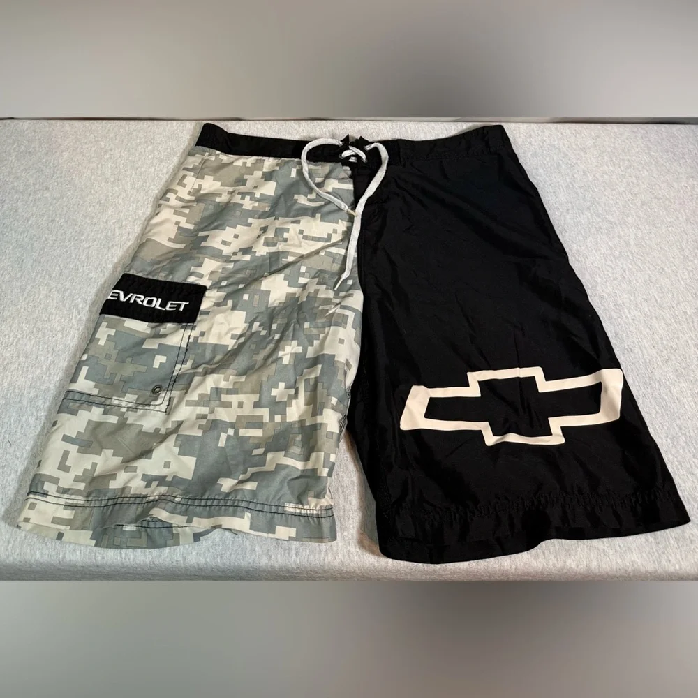 GM Chevrolet Camo Board‎ Shorts 🖤🪖